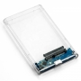 باکس هارد دیسک 2/5 اینچ USB 3.0 اکسترنال نوع محفظه شفاف